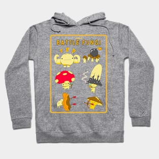 Battle Fungi by Sobre Alba Hoodie